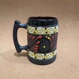 Mexican Folkloric Clay Mug